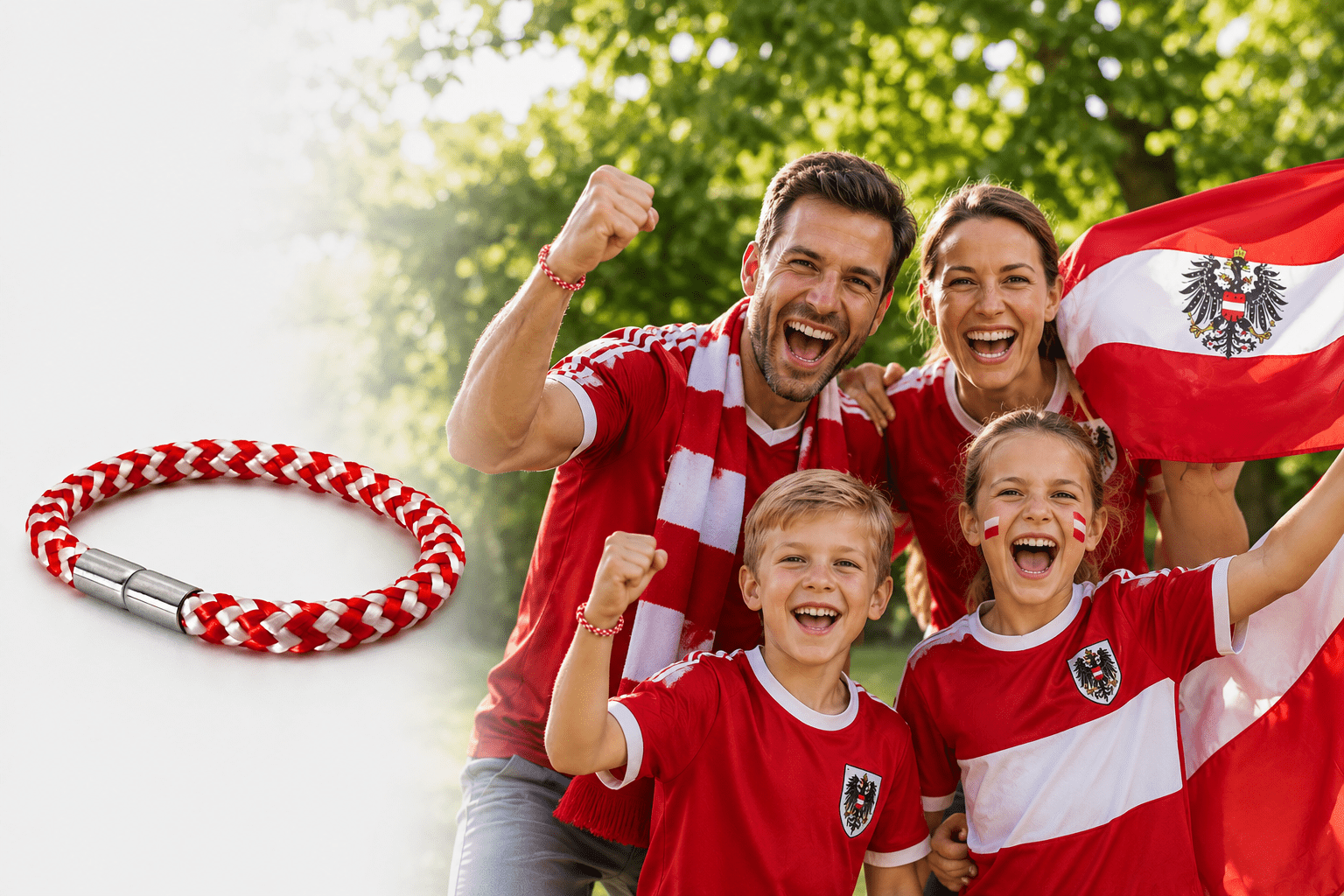 Österreich Fan-Armband – Bild 6