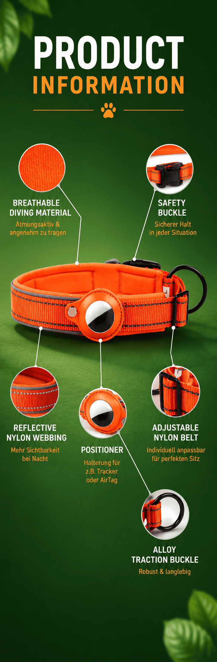 Zisano Dog Halsband